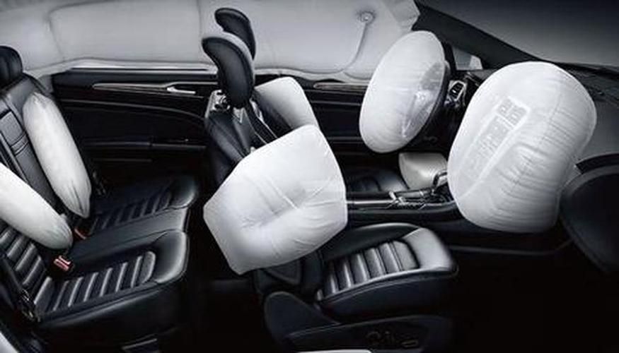 汽车安全气囊分布图,汽车安全气囊组成图