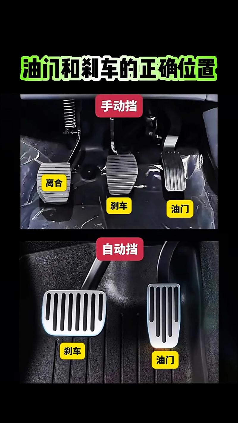 手动挡车油门刹车在哪 手动挡车油门刹车在哪里