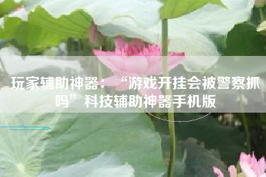 玩家辅助神器：“游戏开挂会被警察抓吗”科技辅助神器手机版